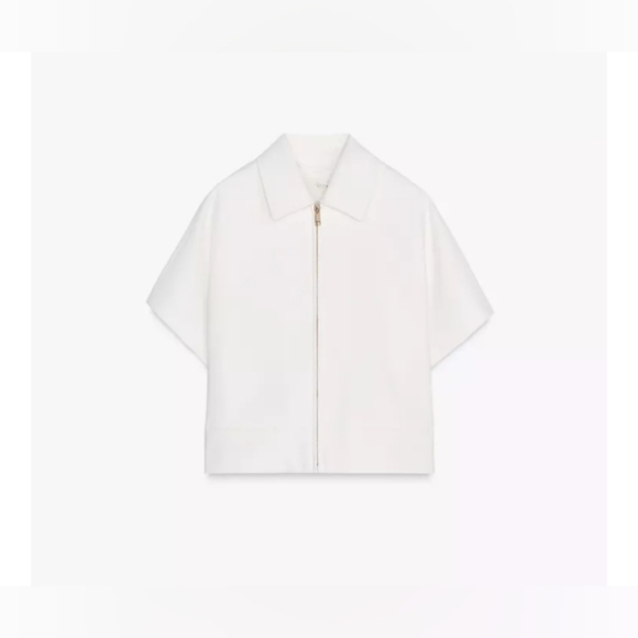 Zara ZW Collection Cropped Jacket - Picture 5 of 7